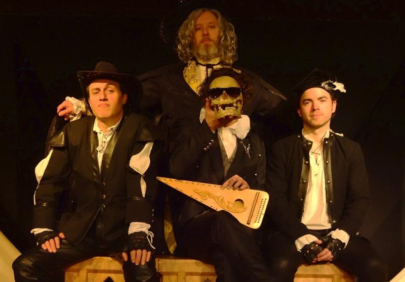 Review: Theatrics and Comedy are Alive in 'ROSENCRANTZ AND GUILDENSTERN ARE DEAD' at Theatre Downtown Image