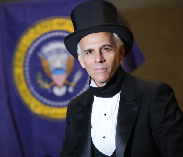 Neal Mayer as President James K. Polk in Who is James K. Polk? by Kevin J. Alcock. Ph Photo