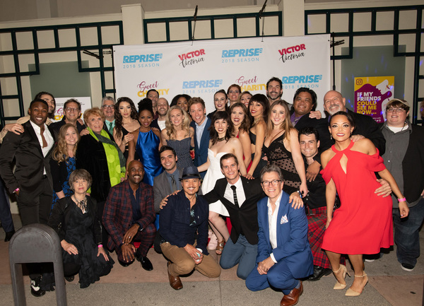 Photo Flash: Laura Bell Bundy and the Cast of SWEET CHARITY Celebrate Opening Night at Reprise 2.0 Image