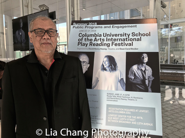 Photo Flash: N. Riantiarno's TIME BOMB Holds Reading at Inaugural Columbia University School Of The Arts International Play Reading Festival Image