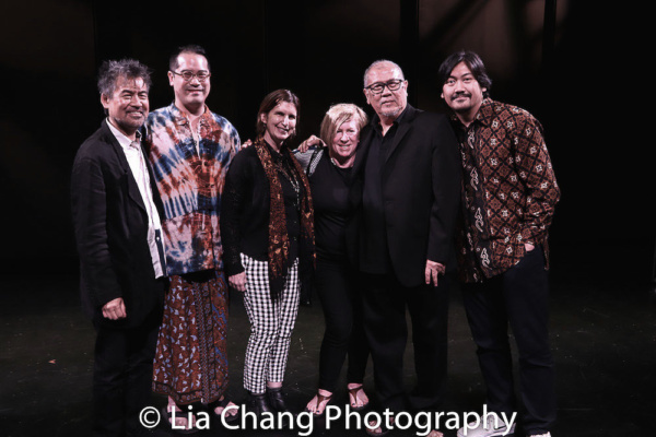 David Henry Hwang, Ed Sylvanus Iskandar, Cobina Gillitt, Rachel Cooper, Tangga Bhuana Photo