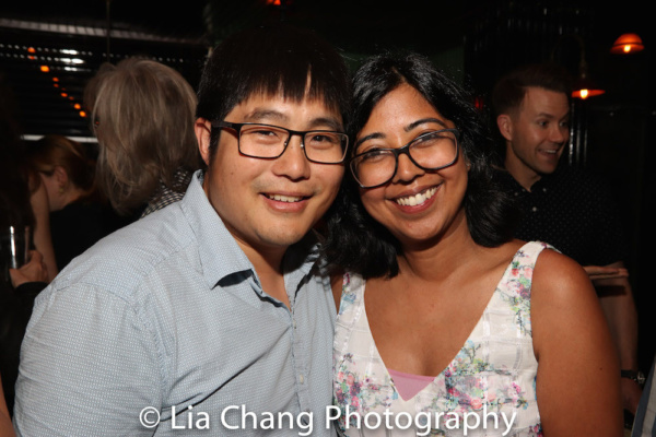 Mike Lew and his wife Rehana Lew Mirza Photo