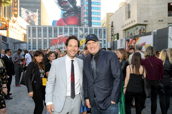 Photo Flash: Paul Rudd, Evangeline Lilly, & More at the ANT-MAN AND THE WASP World Premiere Image