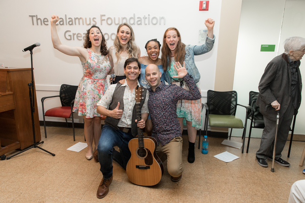 Photo Flash: Cast of BEAUTIFUL Performs for Sing For Your Seniors for Pride Month Image