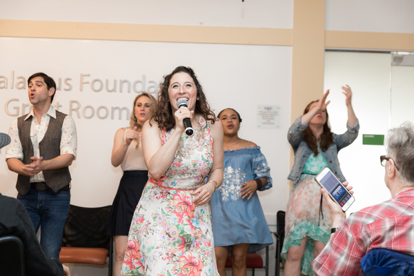 Photo Flash: Cast of BEAUTIFUL Performs for Sing For Your Seniors for Pride Month Image