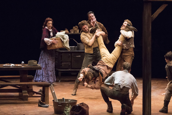 Photo Flash: First Look at Broadway At Music Circus' SEVEN BRIDES FOR SEVEN BROTHERS Image