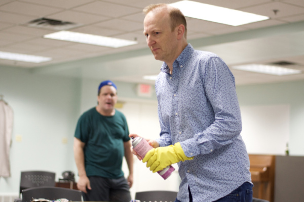 Photo Flash: In Rehearsal With HSRT's THE ODD COUPLE 