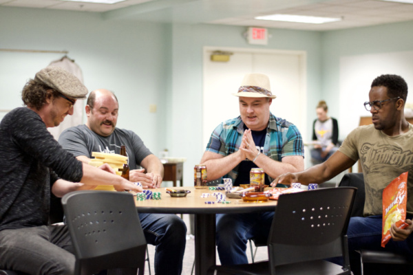 Photo Flash: In Rehearsal With HSRT's THE ODD COUPLE 