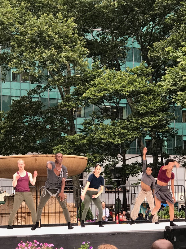 Review: BRYANT PARK CONTEMPORARY DANCE PROGRAM at Bryant Park 