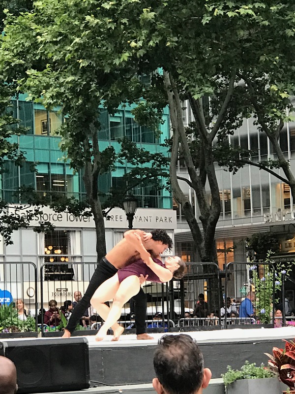 Review: BRYANT PARK CONTEMPORARY DANCE PROGRAM at Bryant Park 