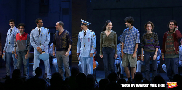 Photo Coverage: Sasson Gabay Takes His First Bow in THE BAND'S VISIT Image