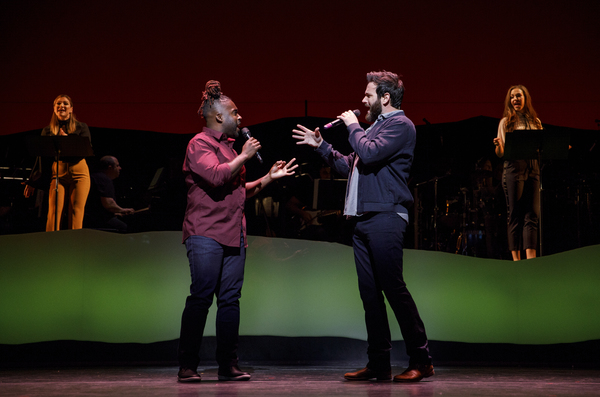 Photo Flash: First Look at Shoshana Bean, Colin Donnell, Mykal Kilgore & Solea Pfeiffer in Encores! Off-Center's SONGS FOR A NEW WORLD Image