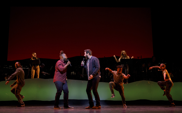 Photo Flash: First Look at Shoshana Bean, Colin Donnell, Mykal Kilgore & Solea Pfeiffer in Encores! Off-Center's SONGS FOR A NEW WORLD Image