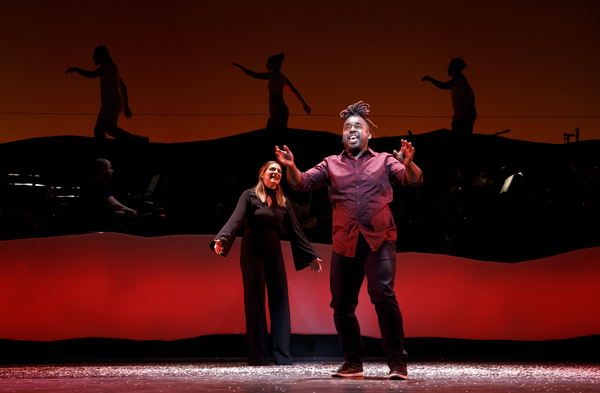 Photo Flash: First Look at Shoshana Bean, Colin Donnell, Mykal Kilgore & Solea Pfeiffer in Encores! Off-Center's SONGS FOR A NEW WORLD Image