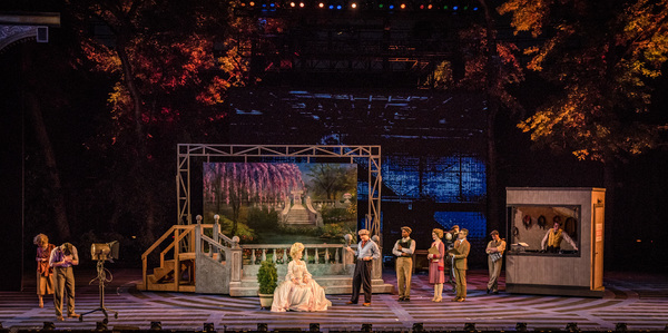 Photo Flash: What a Glorious Feeling! First Look at the Muny's SINGIN' IN THE RAIN Image