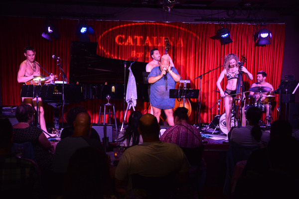 Photo Flash: The Skivvies Bring a Taste of Undie-Rock to Los Angeles Image