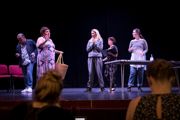 Photo Flash: Inside Rehearsal for LADIES DAY at Wolverhampton Grand Image