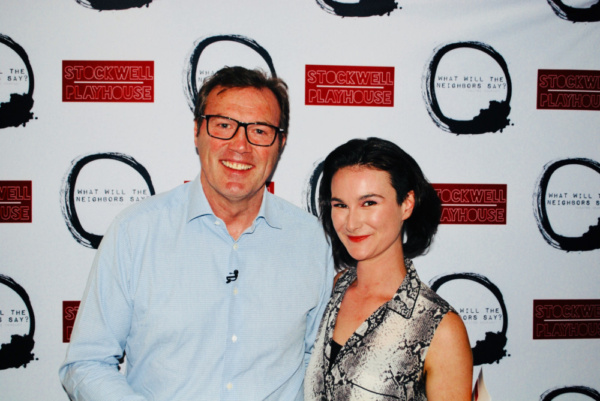 Photo Flash: Andrew Morton Attends Opening Night Of THE DIANA TAPES 