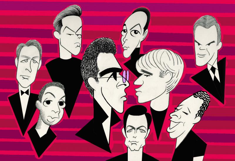 BWW Exclusive: Ken Fallin Draws the Stage - The Men of THE BOYS IN THE BAND!  Image