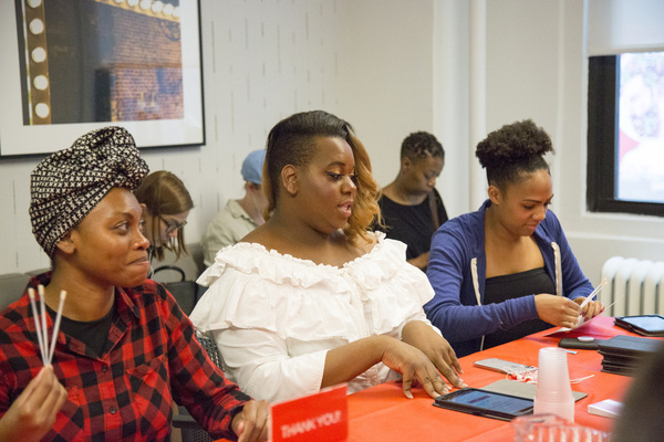 Photo Flash: Alex Newell, Jessie Mueller, and Fellow Stars Attend Broadway Match Maker Image
