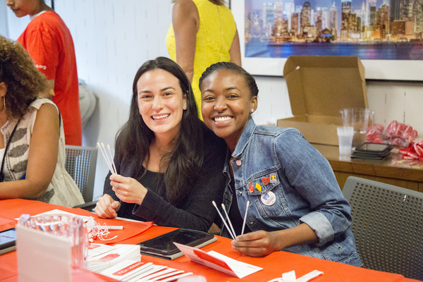 Photo Flash: Alex Newell, Jessie Mueller, and Fellow Stars Attend Broadway Match Maker Image