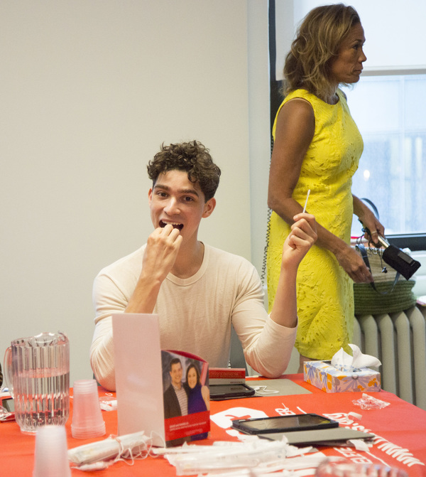 Photo Flash: Alex Newell, Jessie Mueller, and Fellow Stars Attend Broadway Match Maker Image