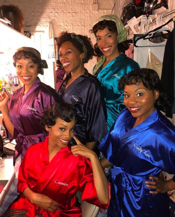 Photo Flash: The Ladies of CARMEN JONES Get Sultry in Silk and More Saturday Intermission Pics! 
