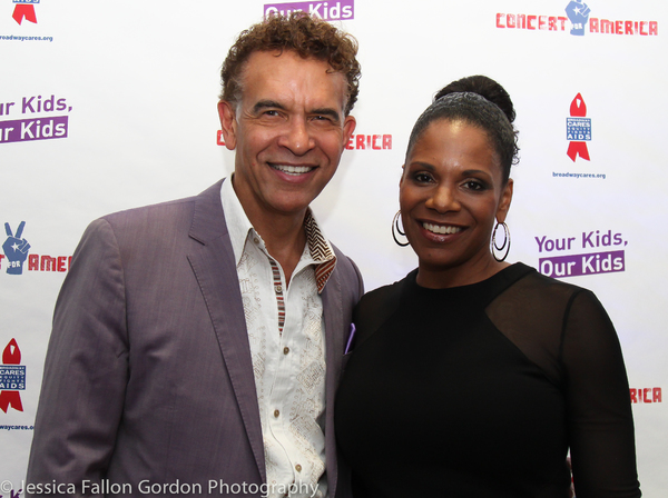 Brian Stokes Mitchell and Audra McDonald Photo