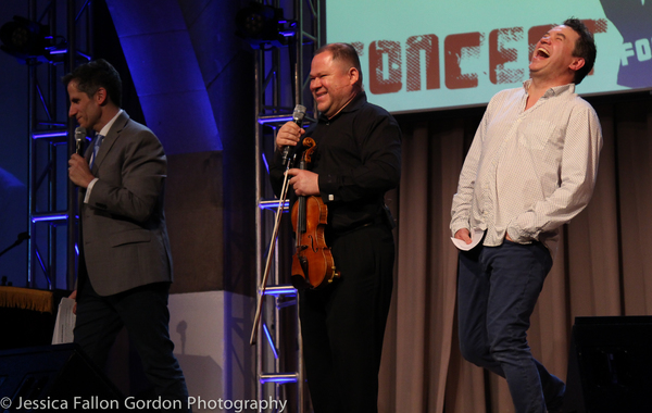 Seth Rudetsky, Jorge Avila, and James Wesley Photo