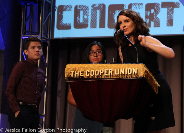 Student Poets and Tina Fey Photo