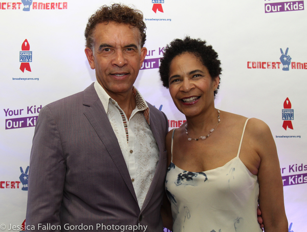 Brian Stokes Mitchell and Allyson Tucker Photo