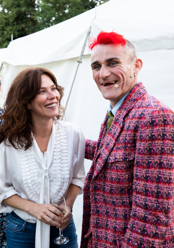 Photo Flash: Jennifer Saunders, Anna Friel and More Visit MY BEAUTIFUL CIRCUS Image