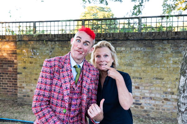 Photo Flash: Jennifer Saunders, Anna Friel and More Visit MY BEAUTIFUL CIRCUS Image