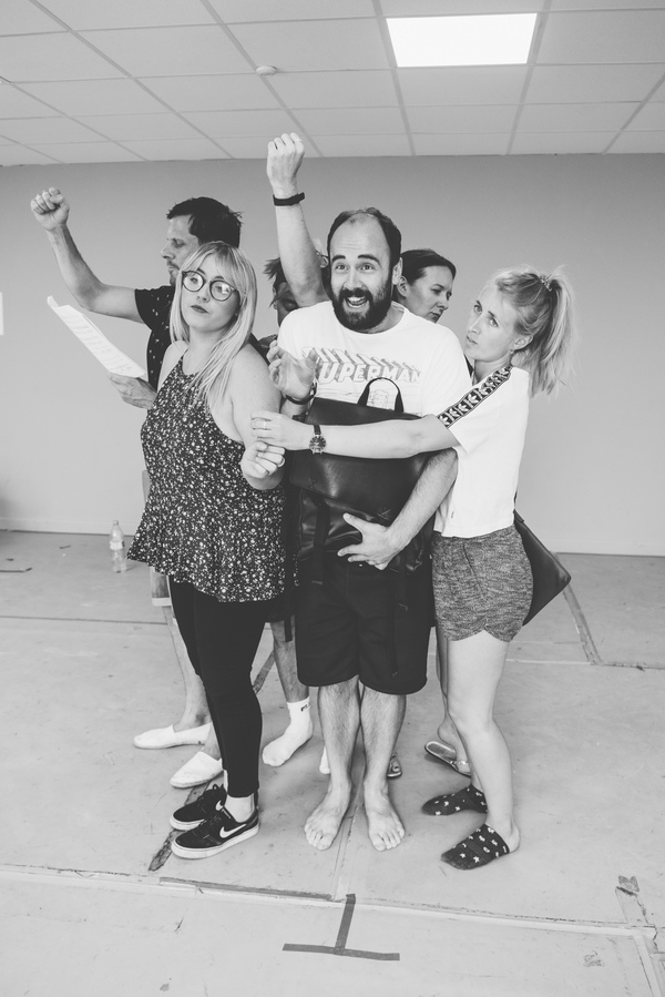 Photo and Video: In Rehearsal With CLOSER THAN EVER at Edinburgh Festival Fringe Image
