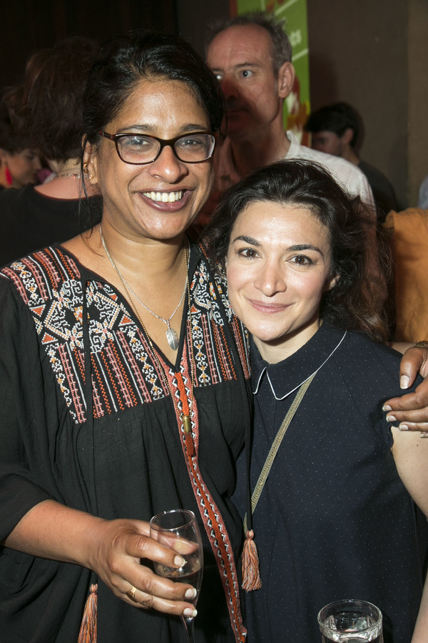 Indhu Rubasingham and Alexis Zegerman Photo