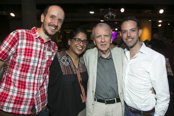 Jack Thorne, Indhu Rubasingham, Nick Hern and Matt Applewhite Photo