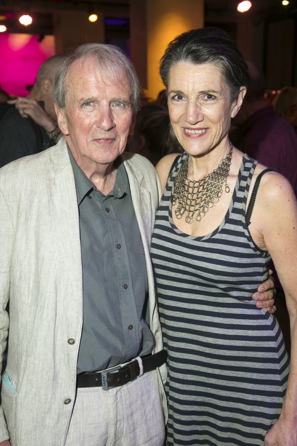 Nick Hern and Harriet Walter Photo