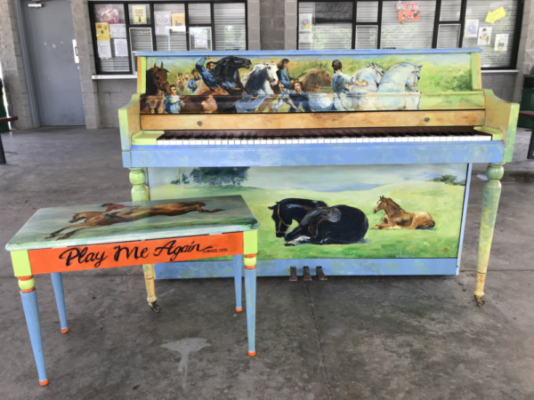 Photo Flash: Public Piano Debuts In Wills Park In Alpharetta On July 15th  Image