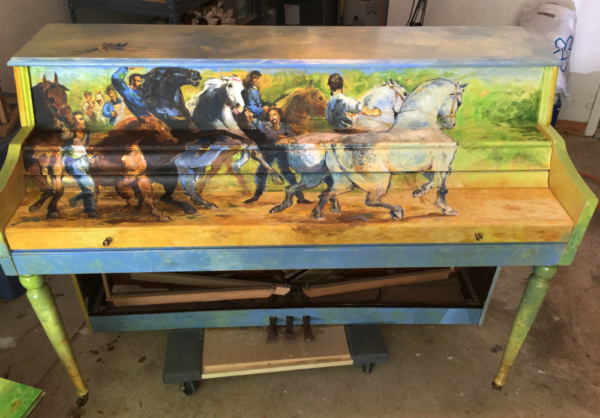 Photo Flash: Public Piano Debuts In Wills Park In Alpharetta On July 15th  Image