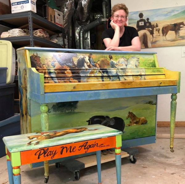 Photo Flash: Public Piano Debuts In Wills Park In Alpharetta On July 15th 