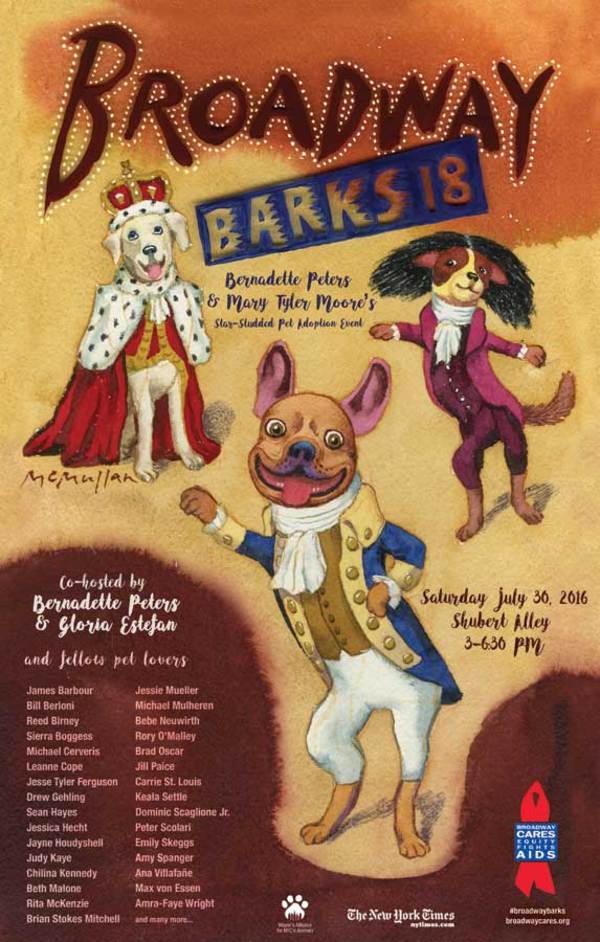 Countdown to Barks: Get Animated with 17 Years of Broadway Barks Posters! 