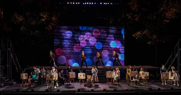 Photo Flash: Mark Ballas, Bobby Conte Thornton and More Star in JERSEY BOYS at the Muny Image