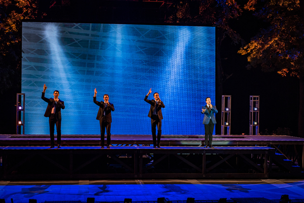Photo Flash: Mark Ballas, Bobby Conte Thornton and More Star in JERSEY BOYS at the Muny Image
