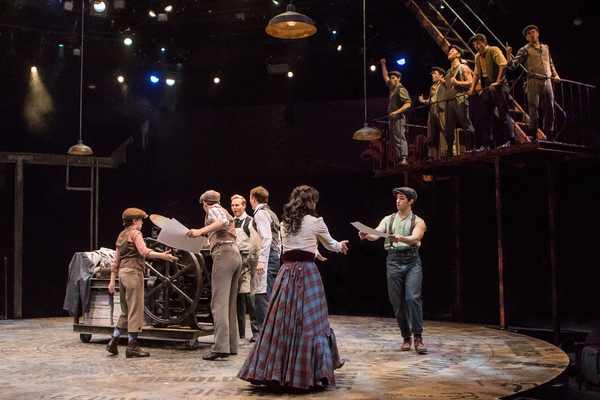 Photo Flash: First Look at NEWSIES at Broadway At Music Circus Image