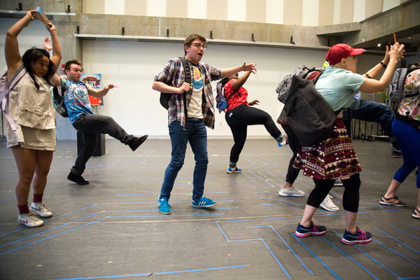Photo Coverage: In Rehearsal with Fan Favorite BE MORE CHILL Image
