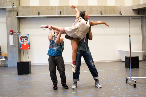 Photo Coverage: In Rehearsal with Fan Favorite BE MORE CHILL Image