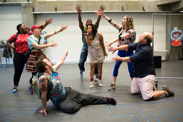 Photo Coverage: In Rehearsal with Fan Favorite BE MORE CHILL Image