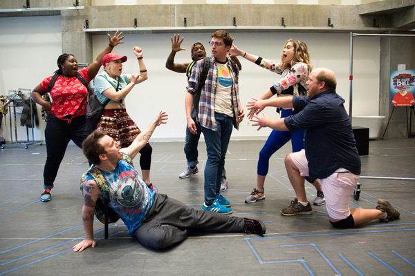 Photo Coverage: In Rehearsal with Fan Favorite BE MORE CHILL Image