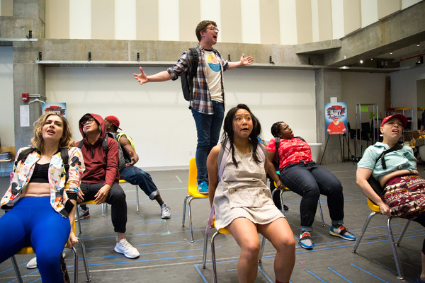 Photo Coverage: In Rehearsal with Fan Favorite BE MORE CHILL Image