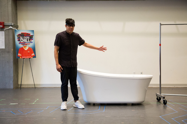 Photo Coverage: In Rehearsal with Fan Favorite BE MORE CHILL Image